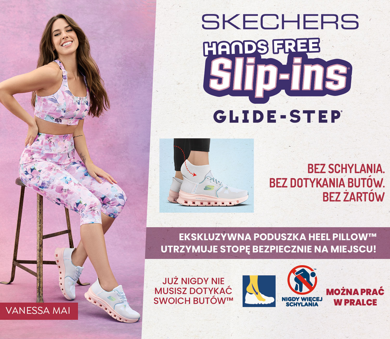 Hands Free Skechers Slip-in